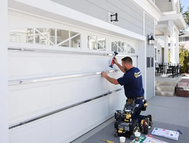 Professional garage door installation by Willimantic Garage Door Repair in Willimantic