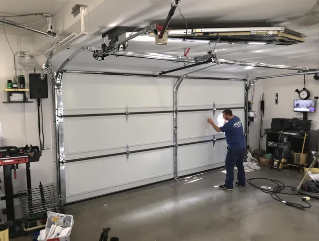 Professional garage door repair service by Willimantic Garage Door Repair in Willimantic