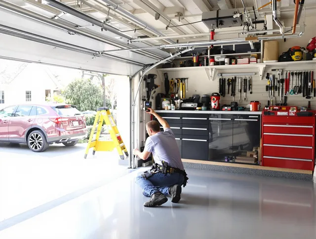 Local garage door repair service by Willimantic Garage Door Repair in Willimantic