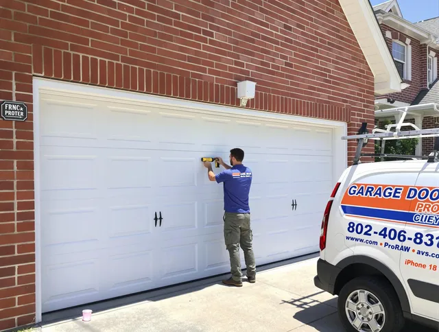 Local garage door repair service by Willimantic Garage Door Repair in Willimantic