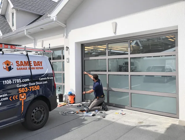 Same-day garage door repair service by Willimantic Garage Door Repair in Willimantic
